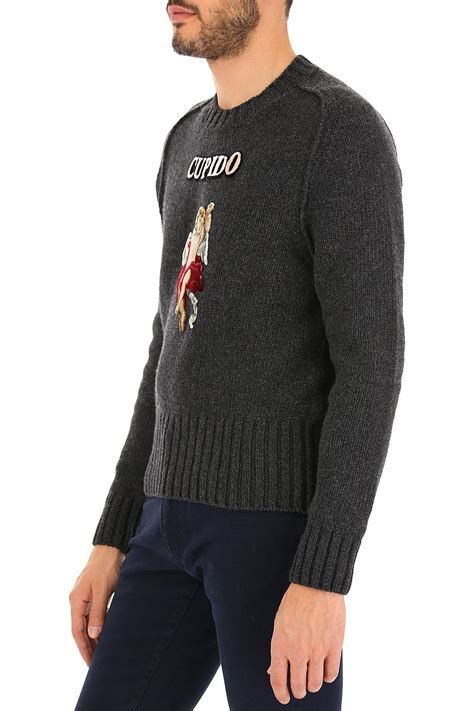 dolce gabbana men sweatshirt|dolce and gabbana jumper men's.